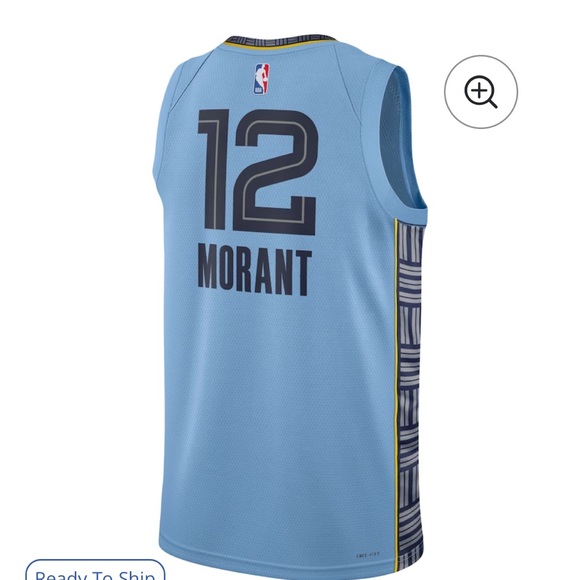 Memphis Grizzlies Ja Morant NBA Jersey - Picture 5 of 6